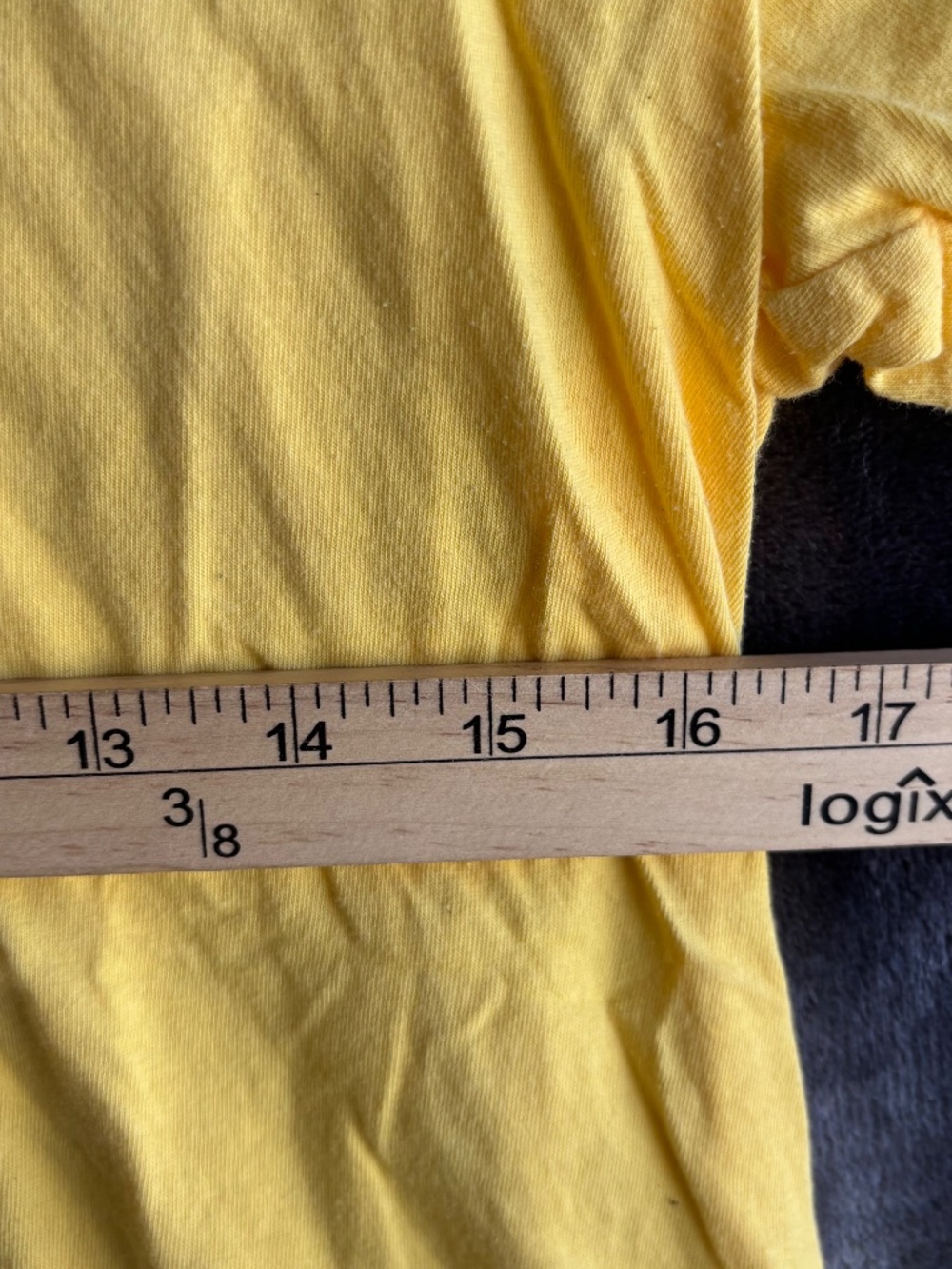 Yellow Ralph Lauren V Neck Tee - Picture 4 of 5
